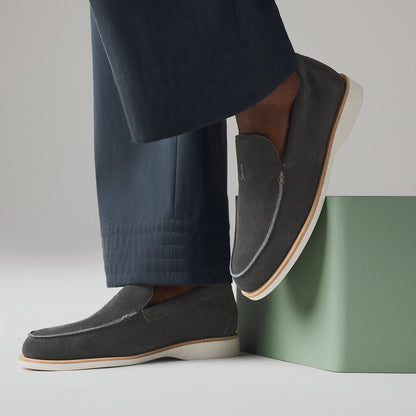  Hermes Low Loafer Gris Orage