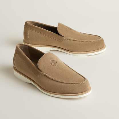  Hermes Low Loafer Beige Sable