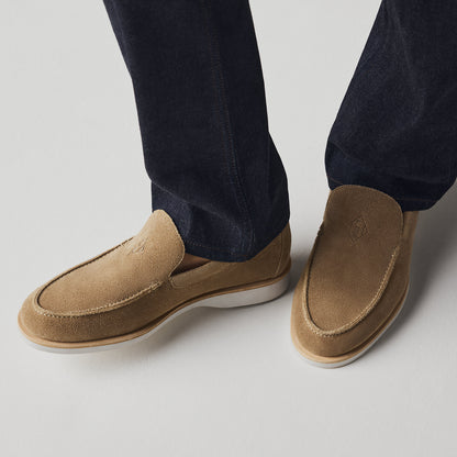  Hermes Low Loafer Beige Sable