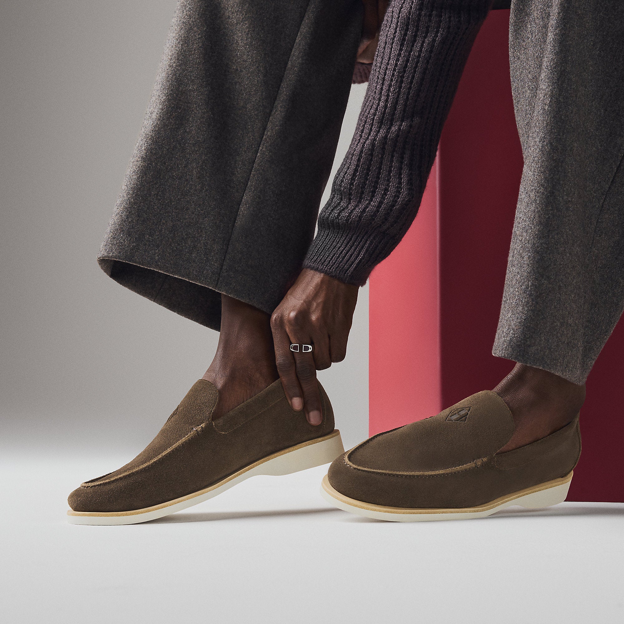  Hermes Low Loafer Corce