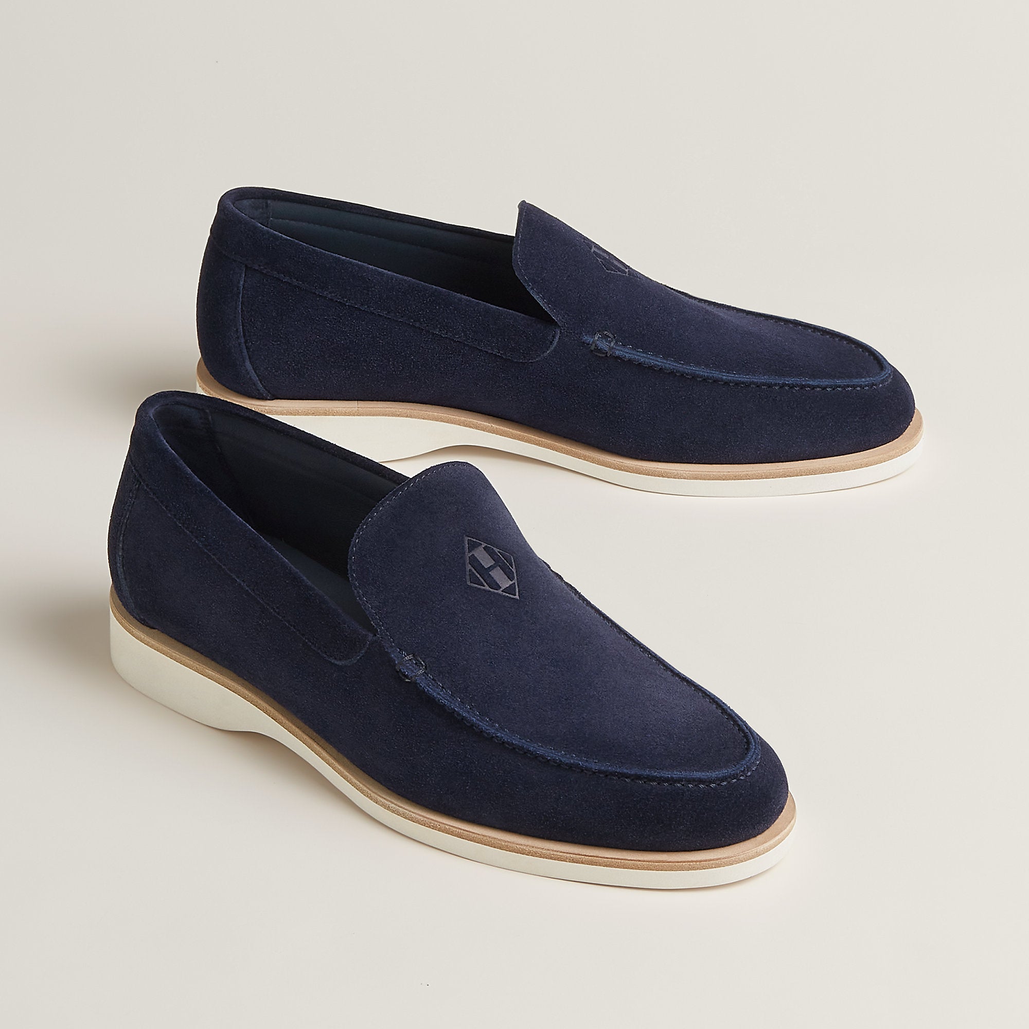  Hermes Low Loafer Marine
