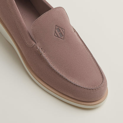  Hermes Low Loafer Beige Sable