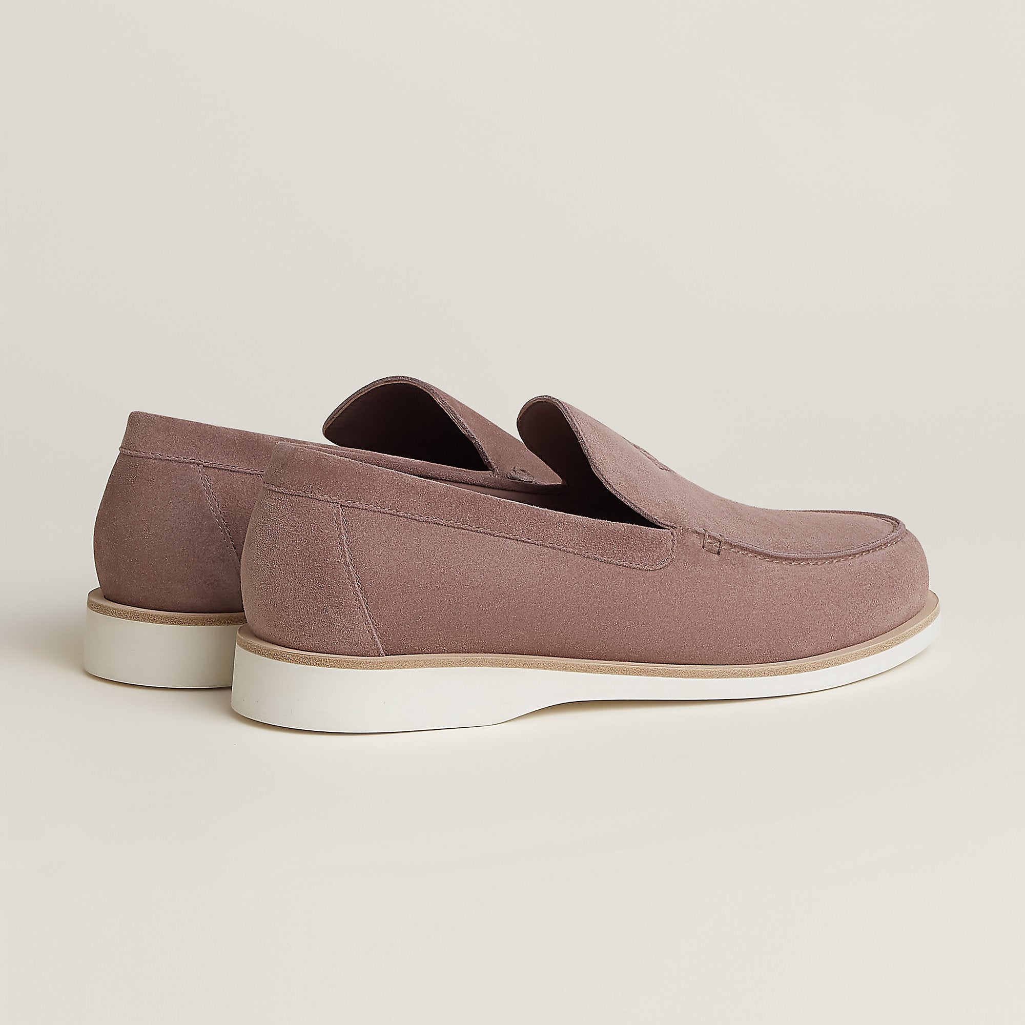  Hermes Low Loafer Beige Sable