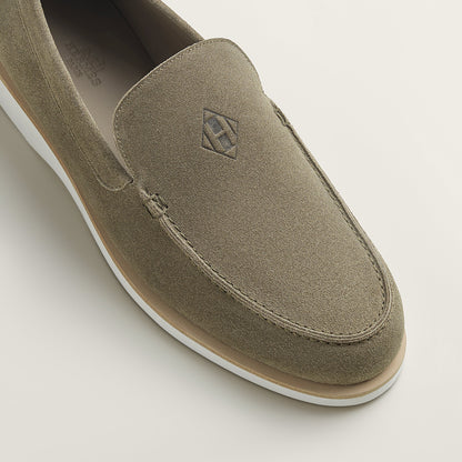  Hermes Low Loafer Toupe