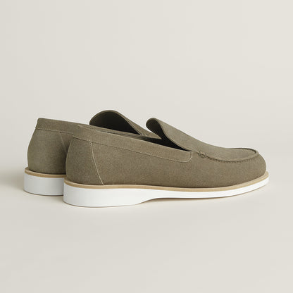  Hermes Low Loafer Beige Sable