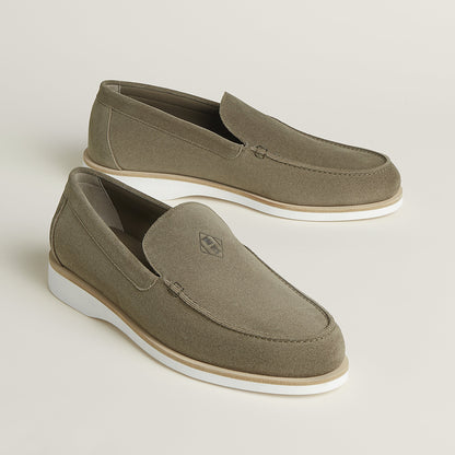  Hermes Low Loafer Beige Sable
