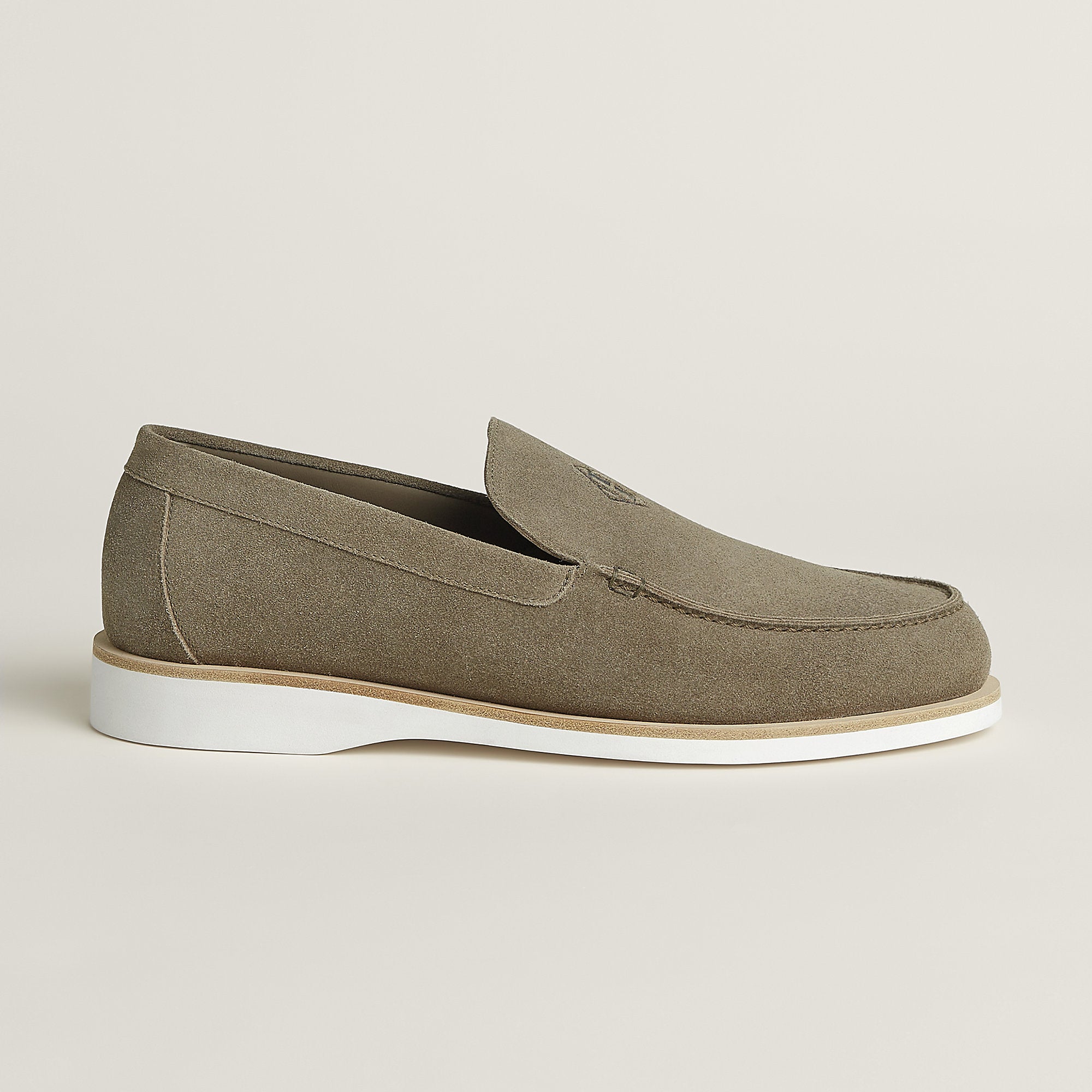 Hermes Low Loafer Toupe
