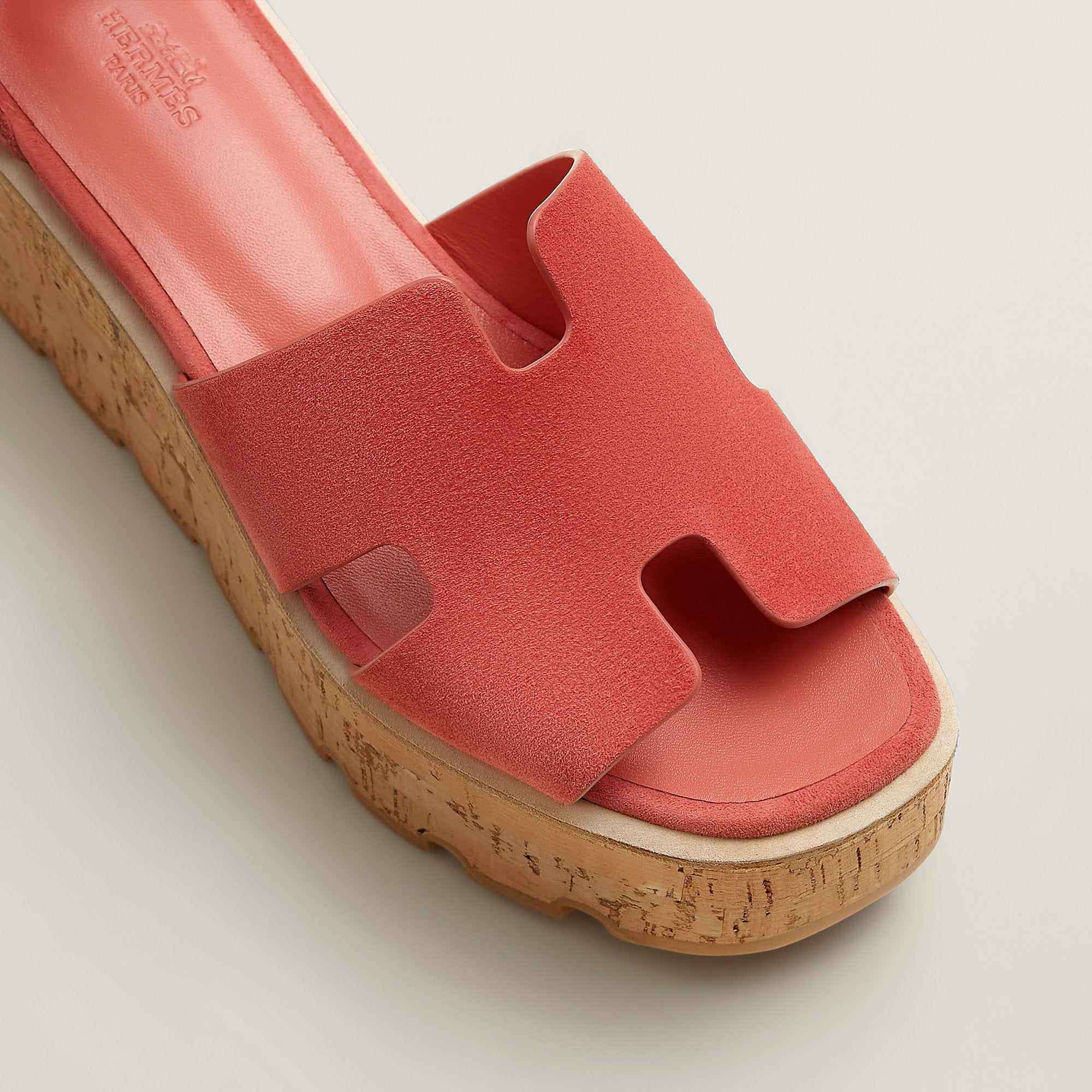  Hermes Luce 30 Sandal Rouge Tomette
