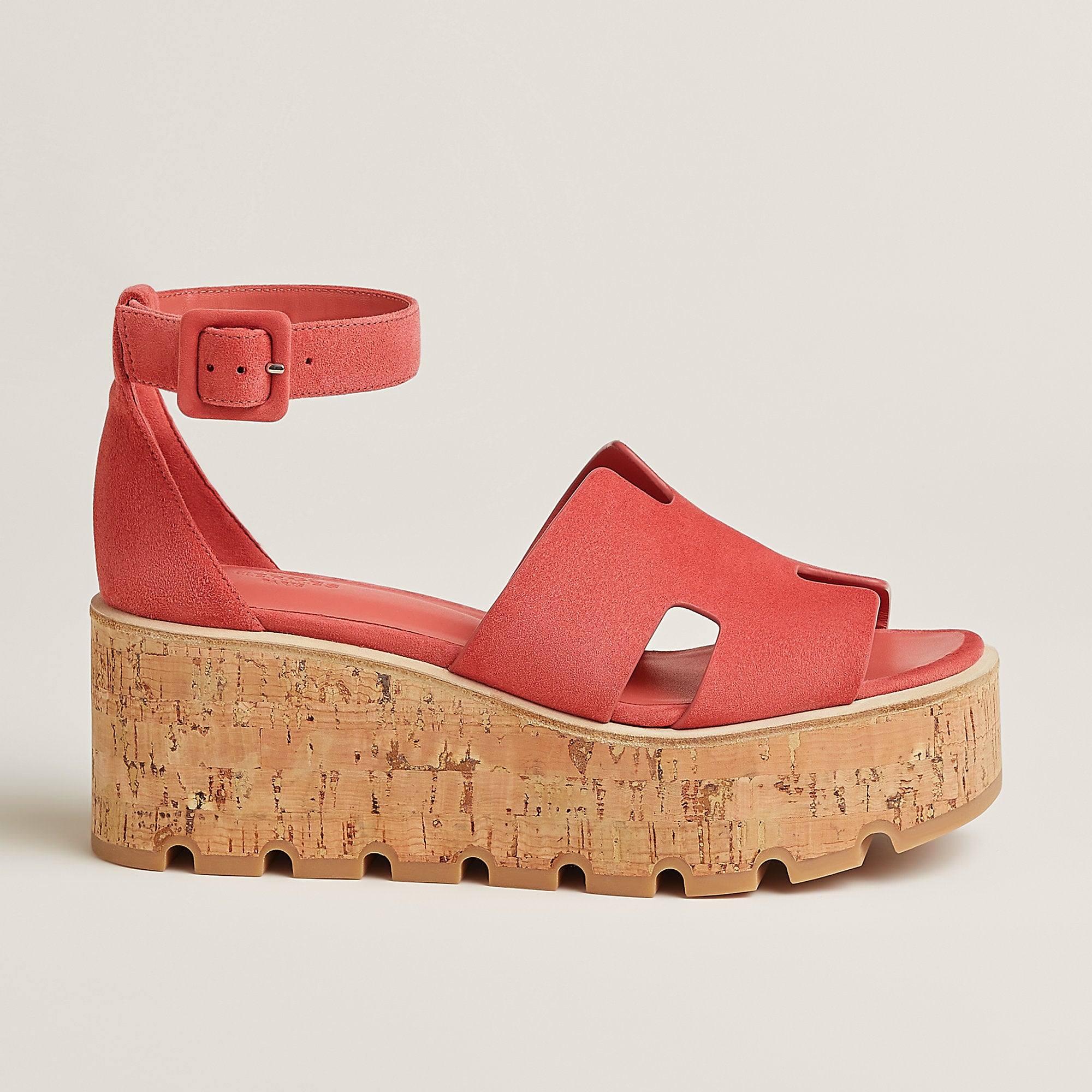  Hermes Luce 30 Sandal Rouge Tomette