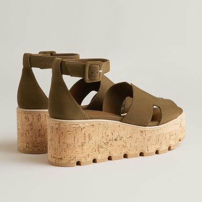  Hermes Luce 30 Sandal Terre Ambre