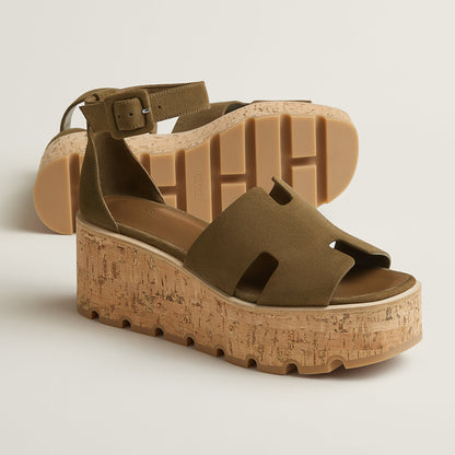  Hermes Luce 30 Sandal Terre Ambre