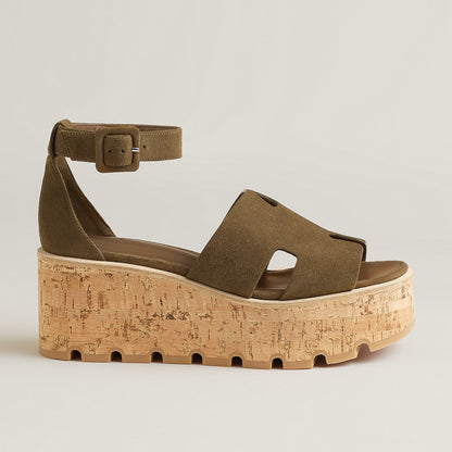  Hermes Luce 30 Sandal Terre Ambre
