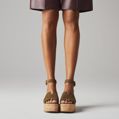  Hermes Luce 30 Sandal Terre Ambre