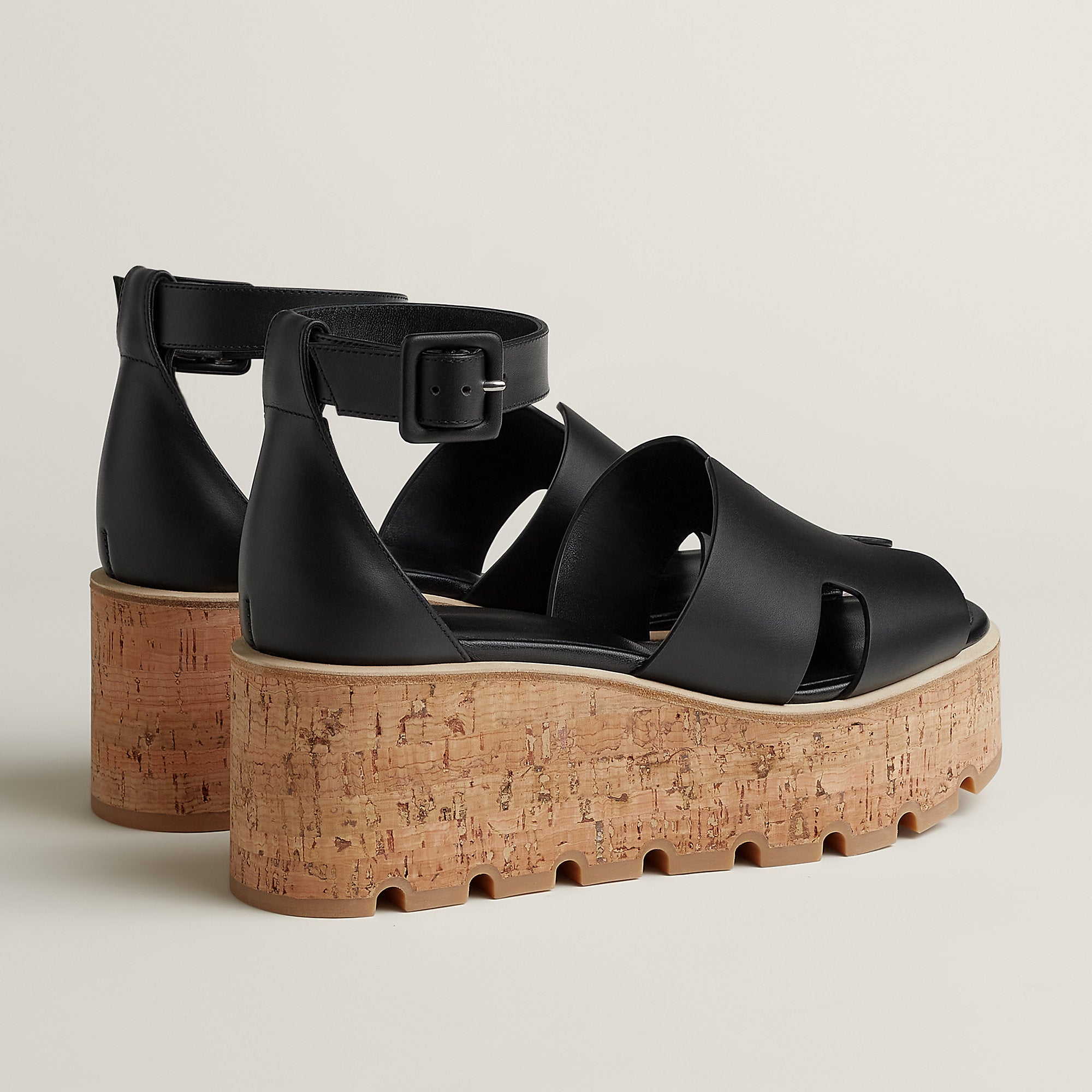  Hermes Luce 30 Sandal Noir