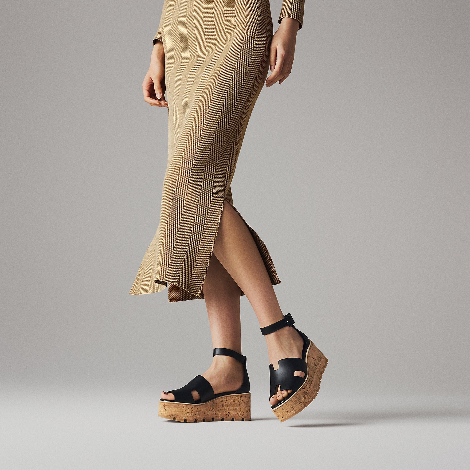  Hermes Luce 30 Sandal Noir