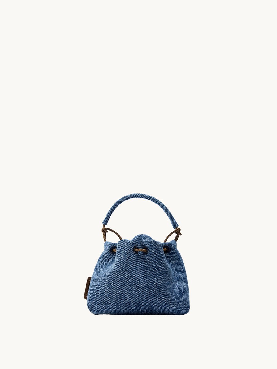 Songmont Lucky Pouch Charm Denim