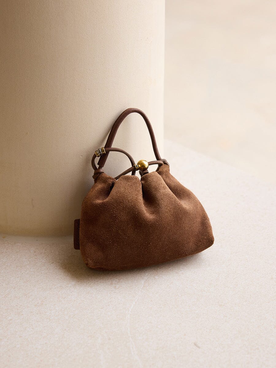 Songmont Lucky Pouch Charm Sandal Suede