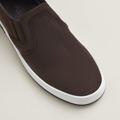  Hermes Lucky Slip On Sneaker Marron Bne