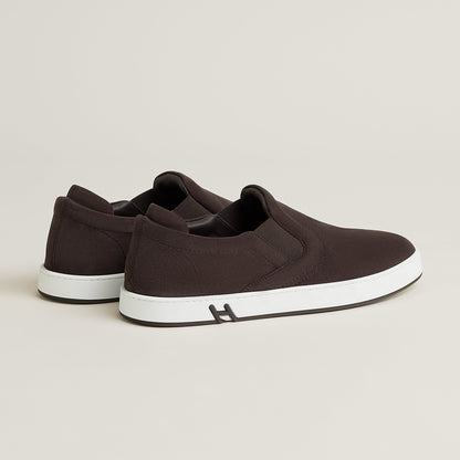  Hermes Lucky Slip On Sneaker Marron Bne
