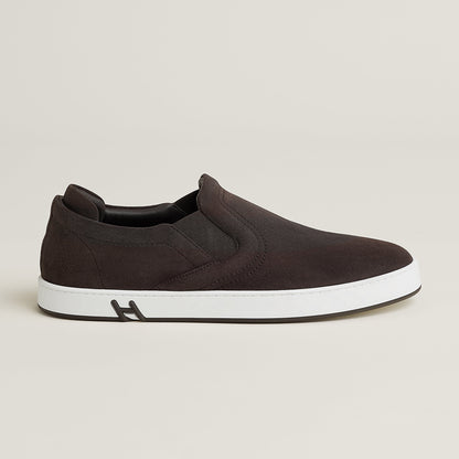  Hermes Lucky Slip On Sneaker Marron Bne