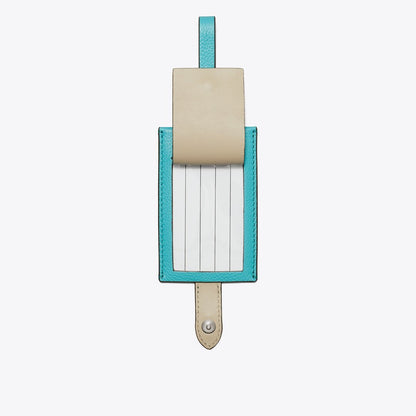 Tory Burch Luggage Tag Soft Turquoise