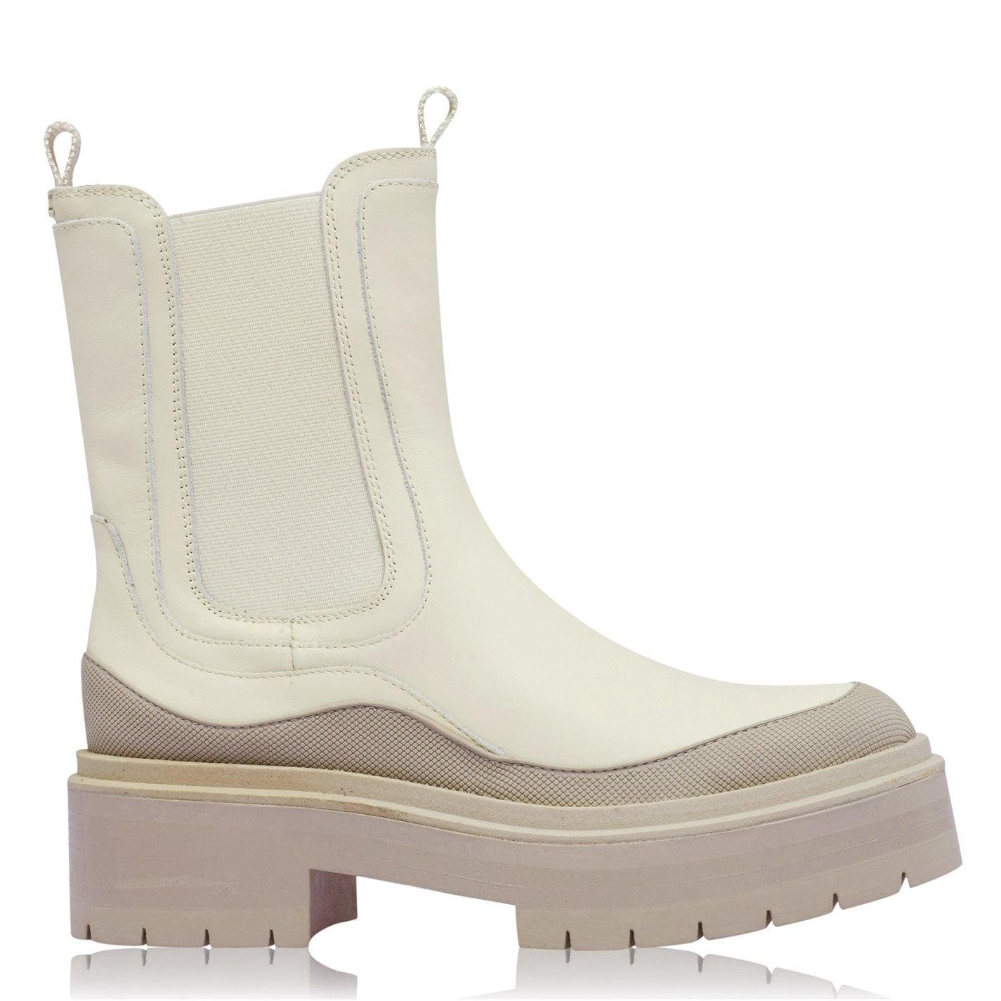  Lulia Lug Sole Boots Modern Ivory