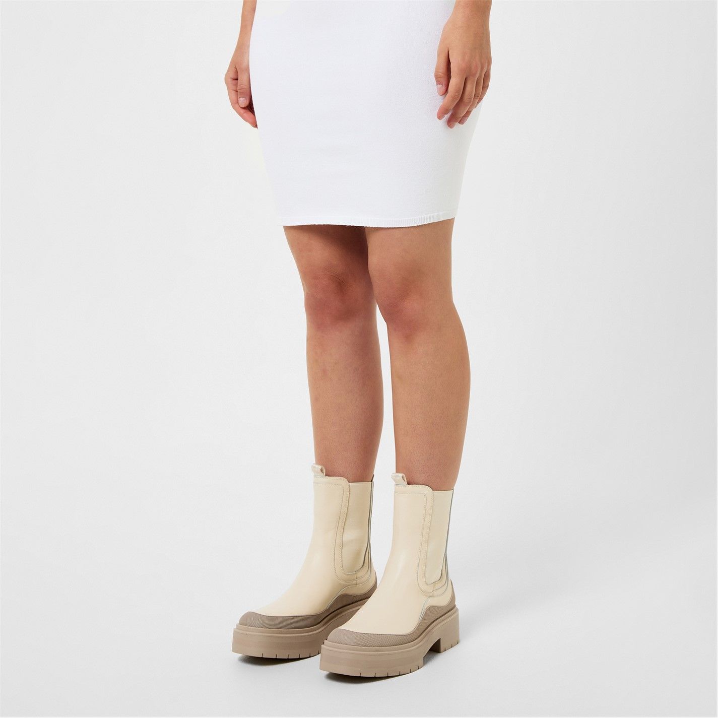  Lulia Lug Sole Boots Modern Ivory