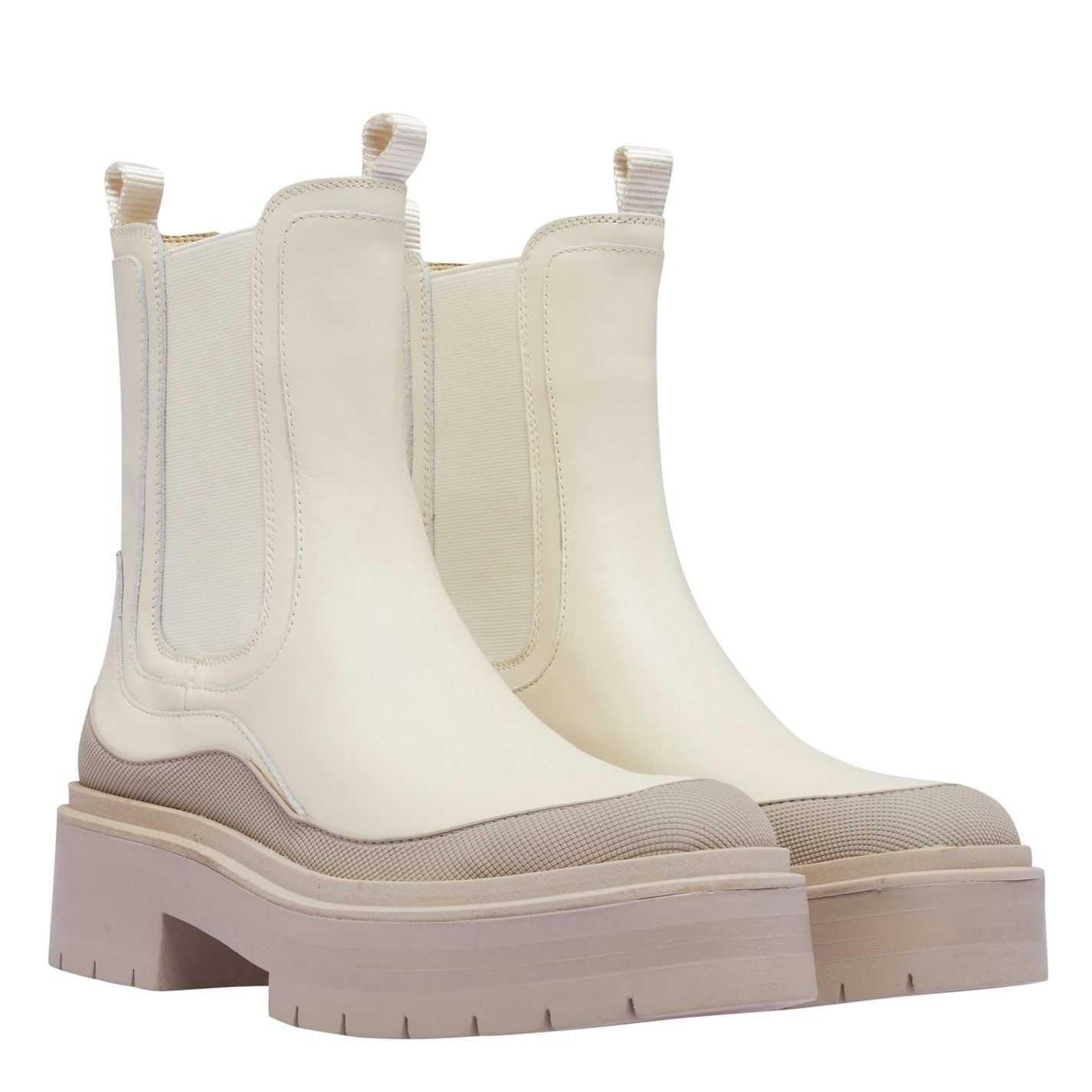  Lulia Lug Sole Boots Modern Ivory