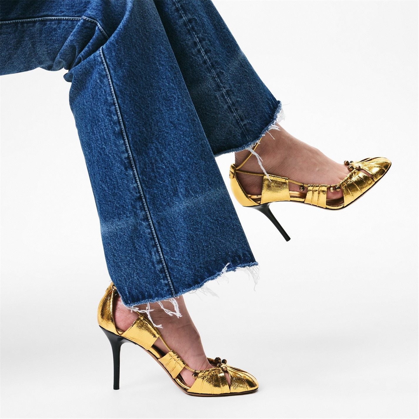  Luna Court Heels Gold