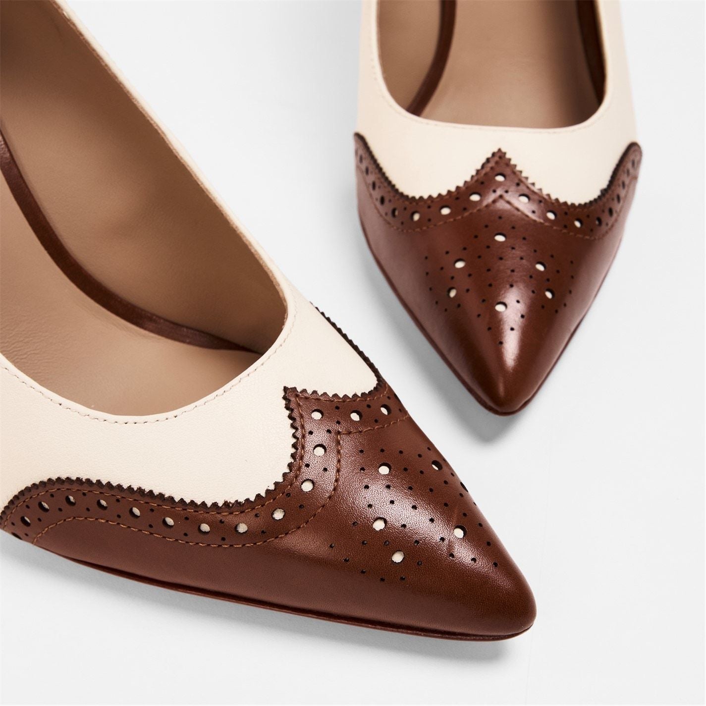 Lynden Pumps Deep Saddle Tan