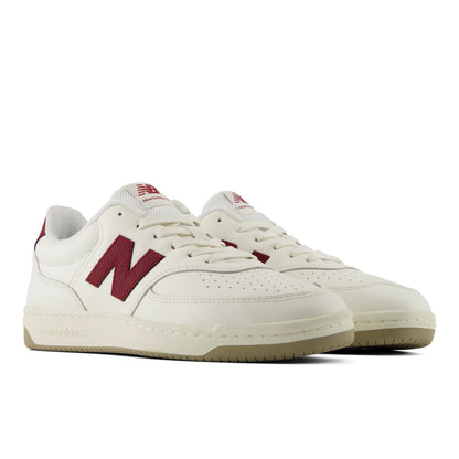 New Balance BB80 Sea Salt with Podium Red