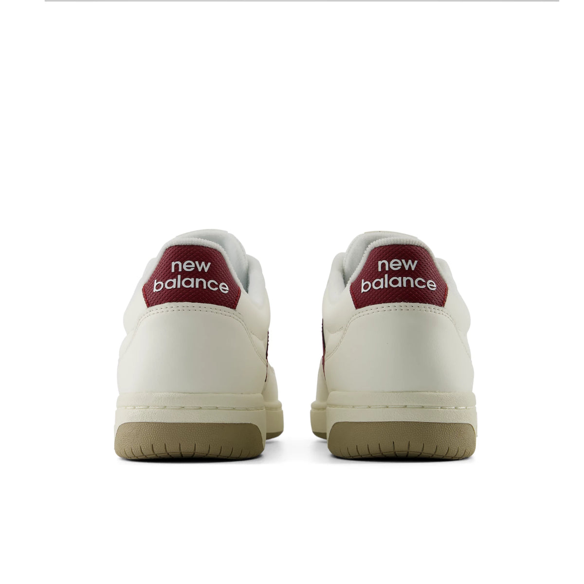 New Balance BB80 Sea Salt with Podium Red