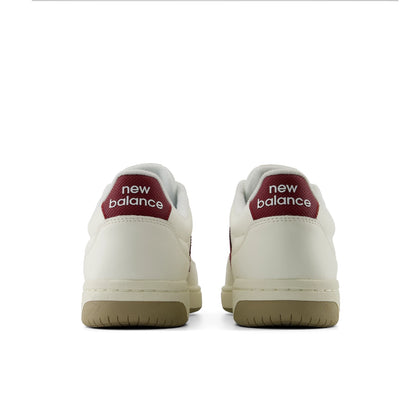 New Balance BB80 Sea Salt with Podium Red