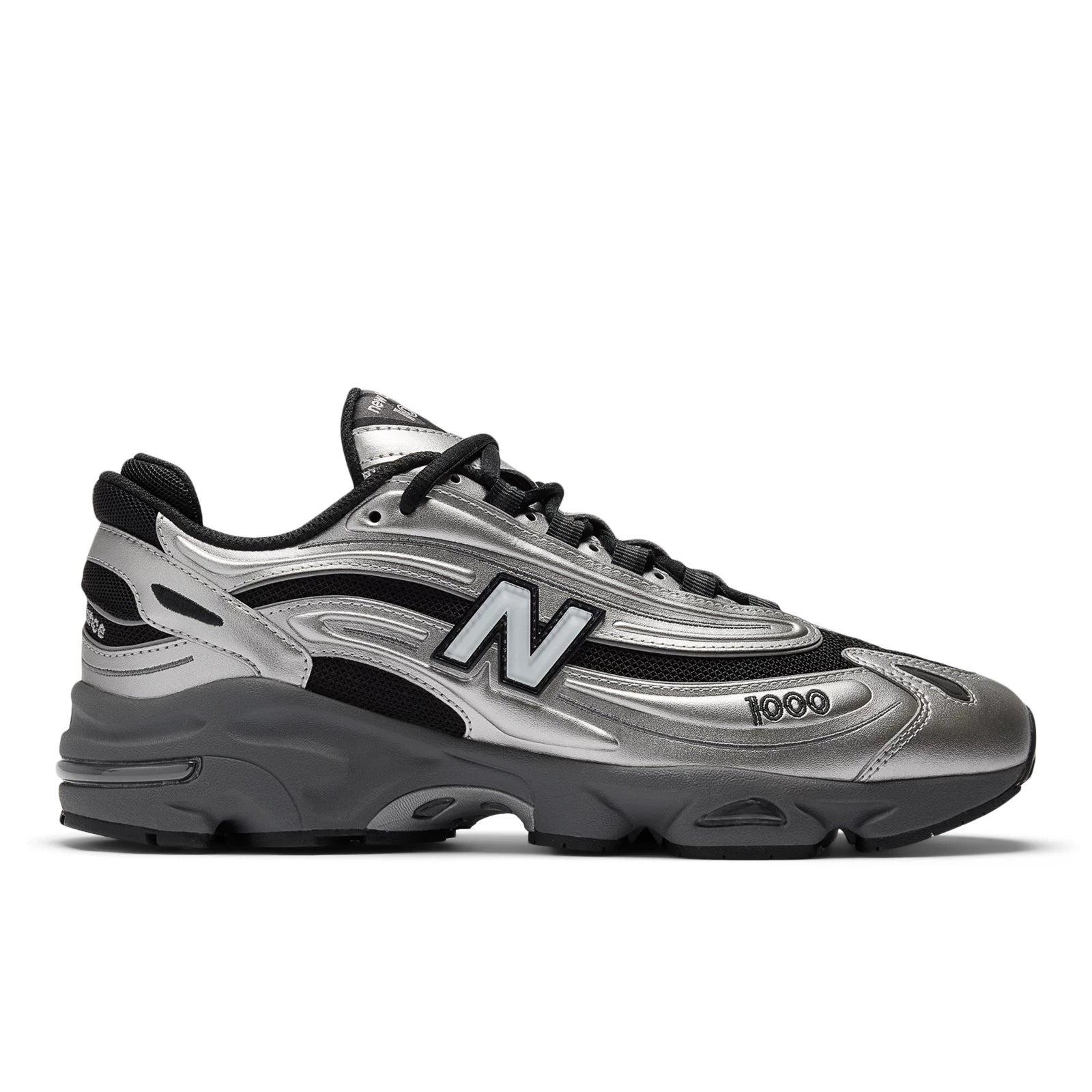 New Balance 1000 Silver Metallic With Green Silver Metallic With Green