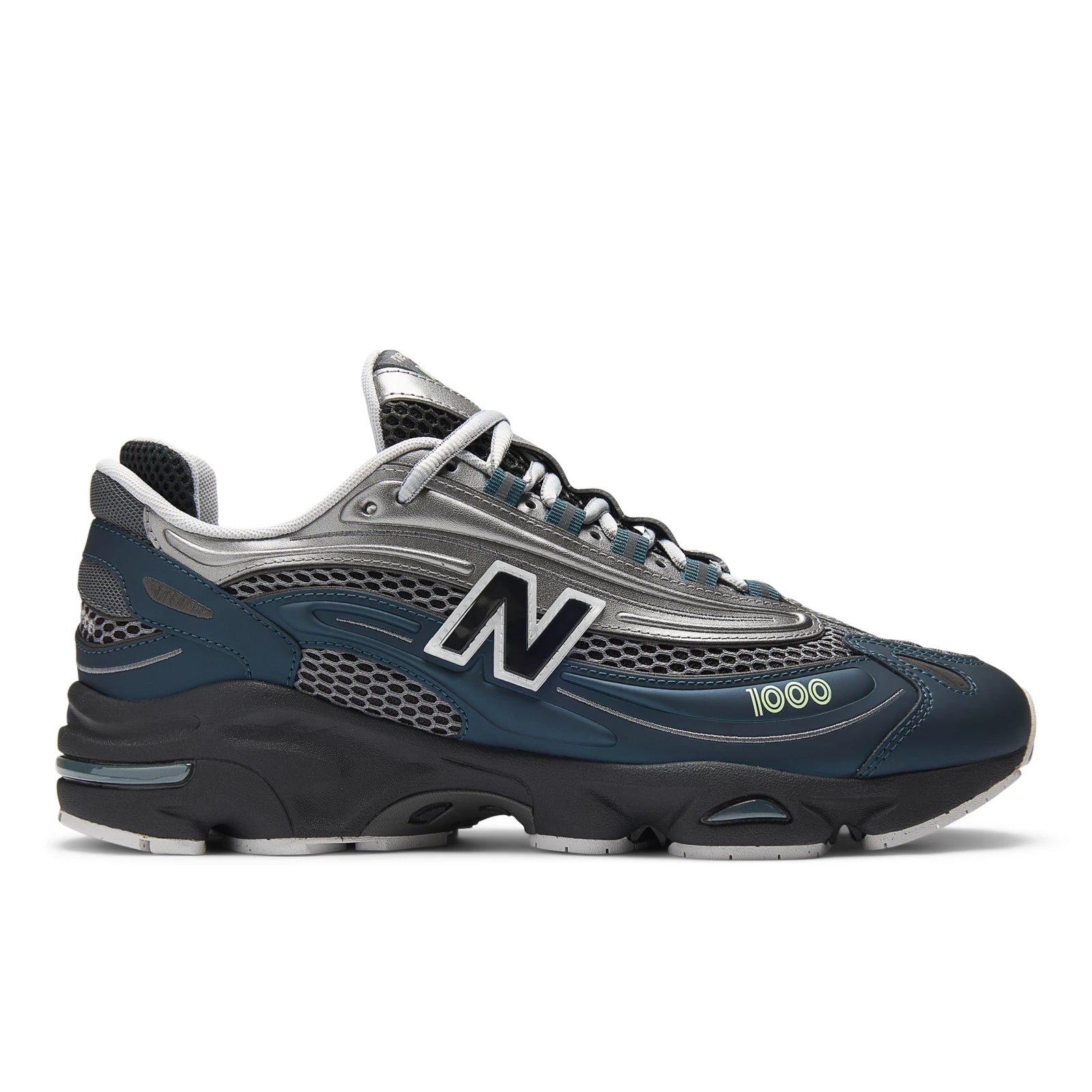 New Balance 1000 Deep Ocean With Dark Silver Metallic And Mint Flash Deep Ocean With Dark Silver Metallic And Mint Flash