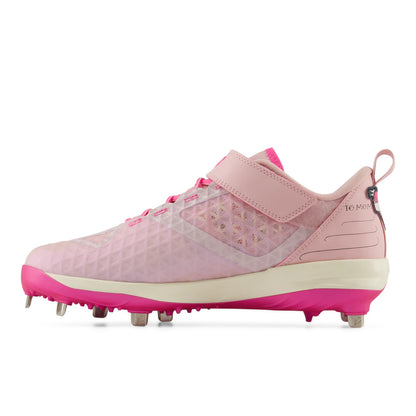 New Balance Fuelcell 4040v8 Low Metal Pink Heat with Nb 103 White