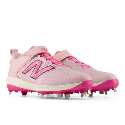 New Balance Fuelcell 4040v8 Low Metal Pink Heat with Nb 103 White