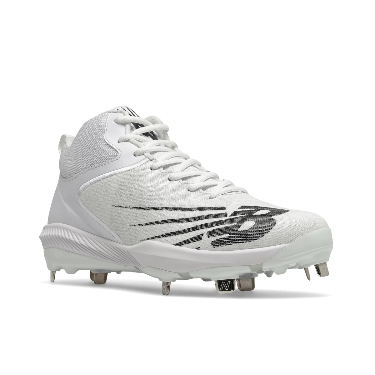 New Balance Fuelcell 4040 V6 Mid-Metal White with Black