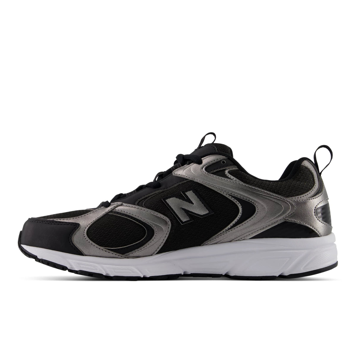 New Balance 408 Black Cement with Dark Silver Metallic and Black