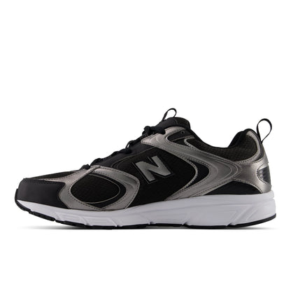 New Balance 408 Black Cement with Dark Silver Metallic and Black