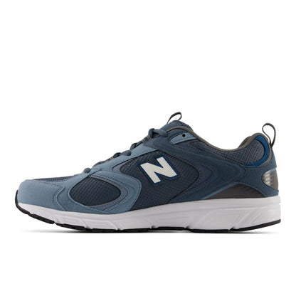 New Balance 408 Zinc Blue with Shadow Blue and White