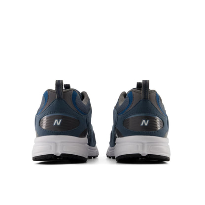 New Balance 408 Zinc Blue with Shadow Blue and White