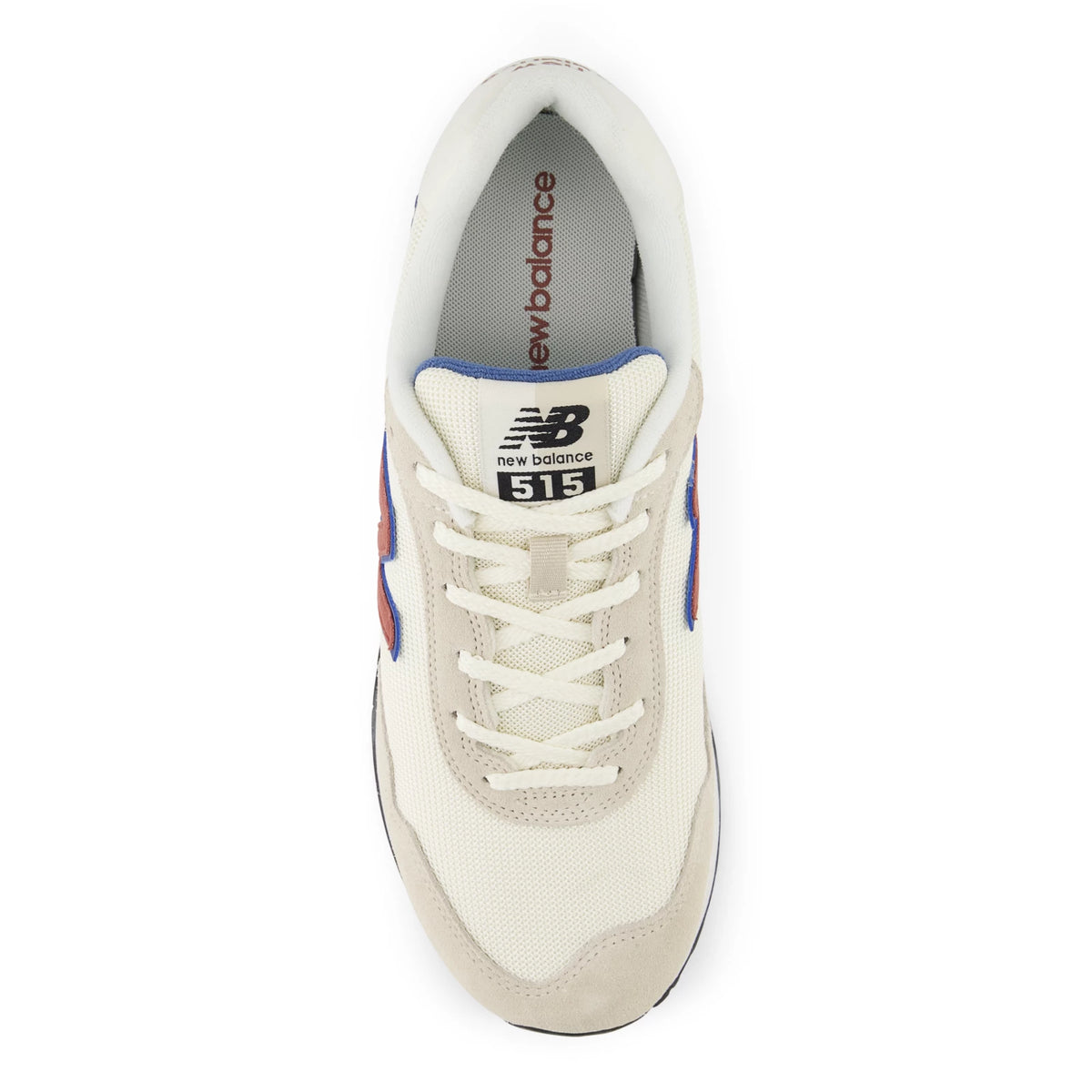 New Balance 515 Sea Salt with Red Rock