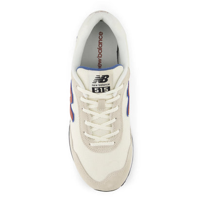 New Balance 515 Sea Salt with Red Rock