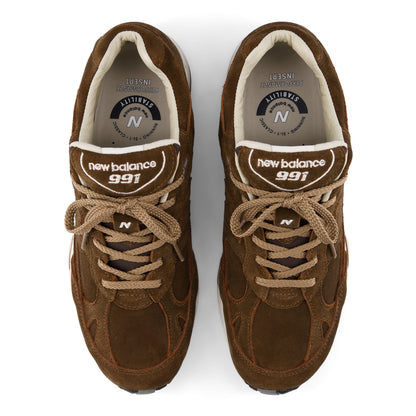 New Balance Made in Uk 991v1 Luxe Suede Brown