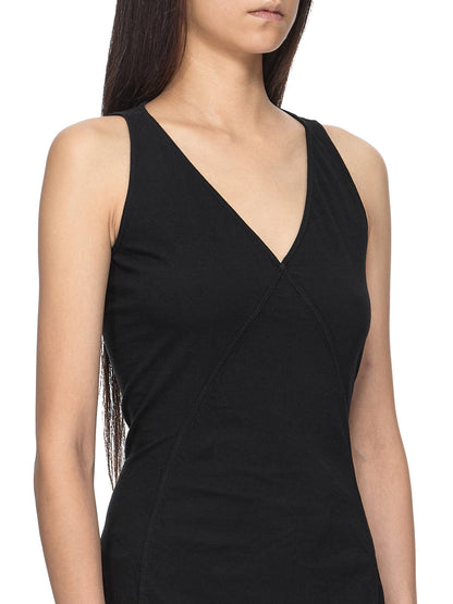 Rick Owens V Neck Column Dress