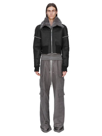 Rick Owens Flight Jacket Cropped
