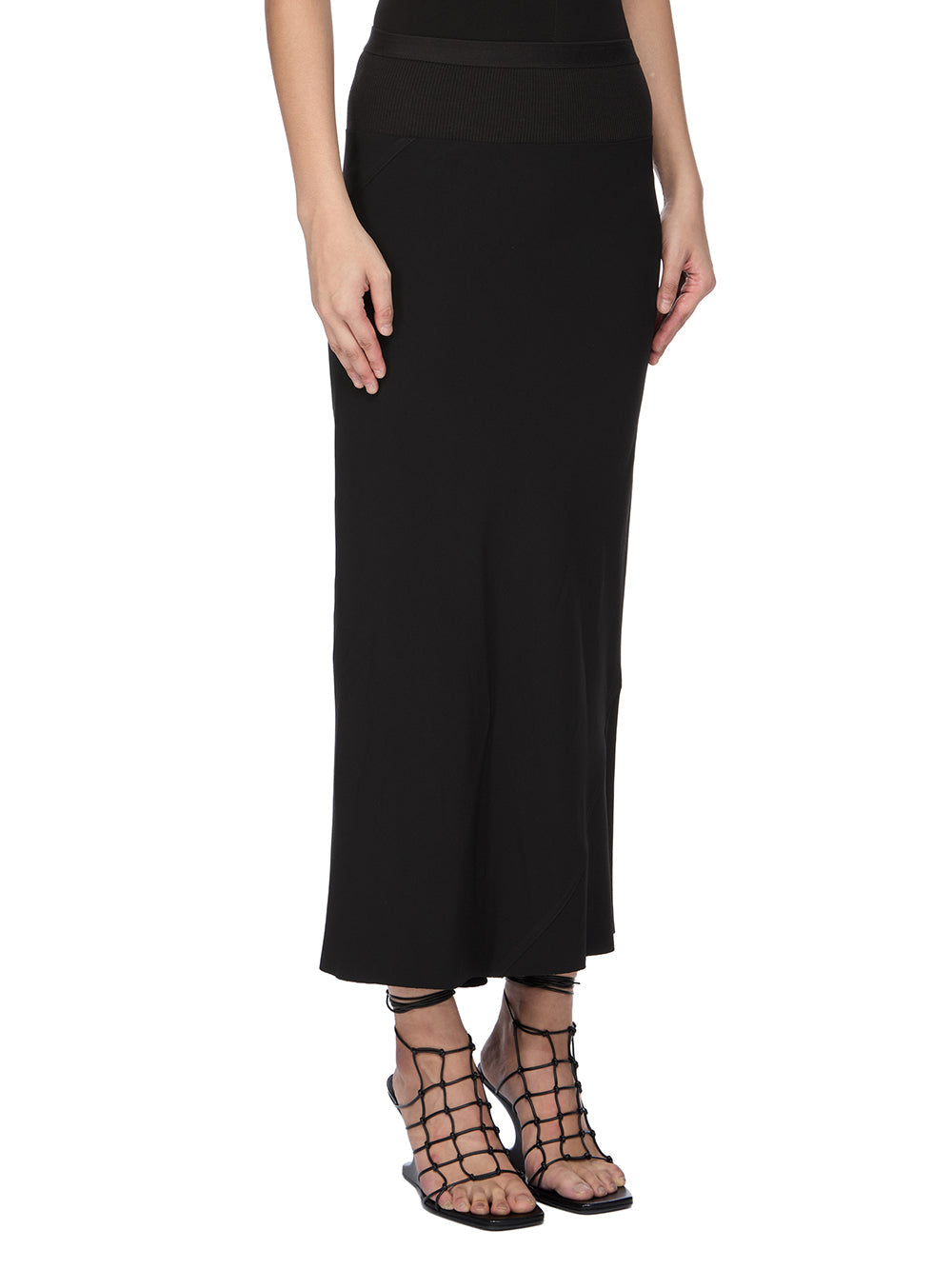 Rick Owens Calf Bias Skirt