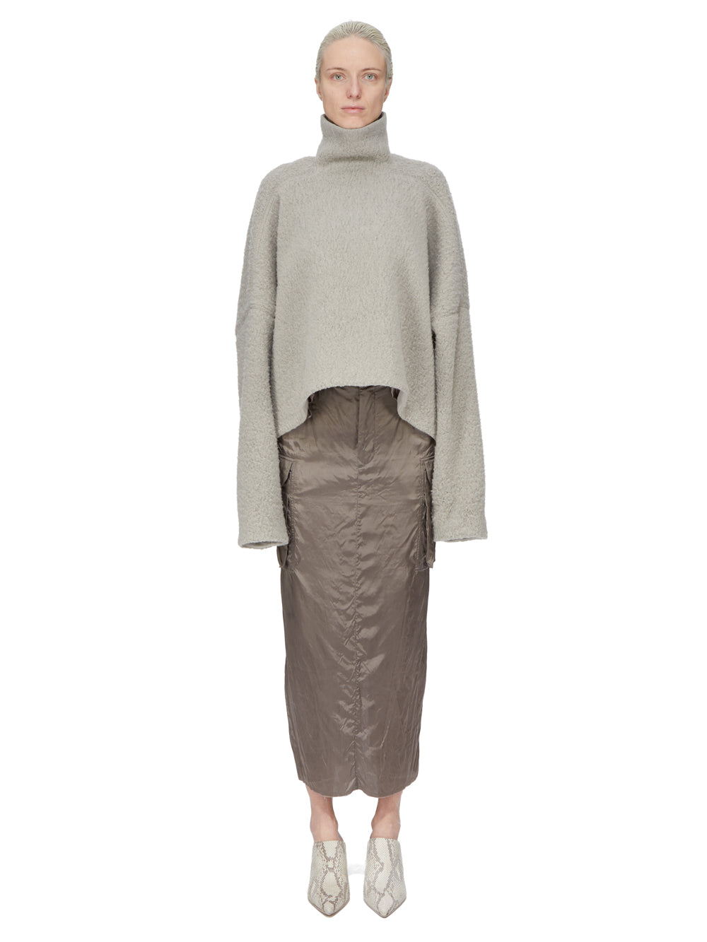 Rick Owens Jumbo Tabard Cropped Top