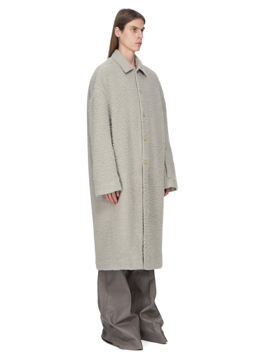 Rick Owens Buttoned Brad Coat